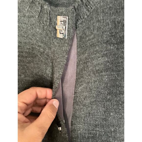 Michael Kors Gray Long Sweater Size M - Picture 5 of 11